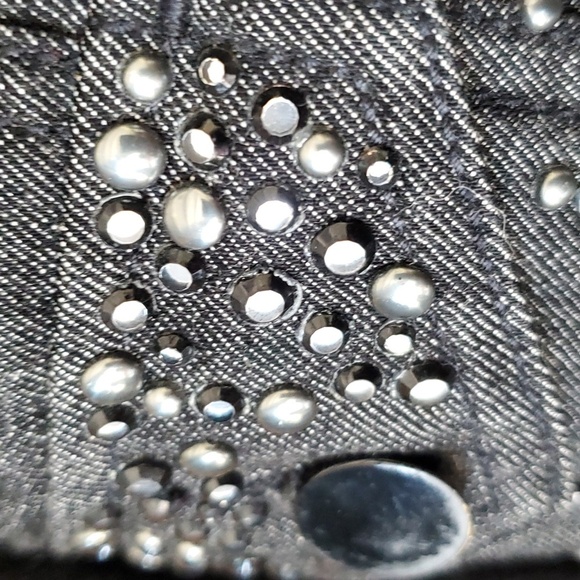 Chico's Studded jean jacket - Picture 7 of 13